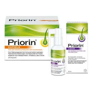 Priorin Líquido 50ml y cápsulas 270 unid. 1 lote