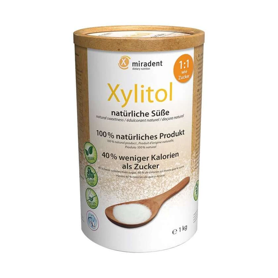 miradent Xylitol en poudre 1kg value pack 1000 g