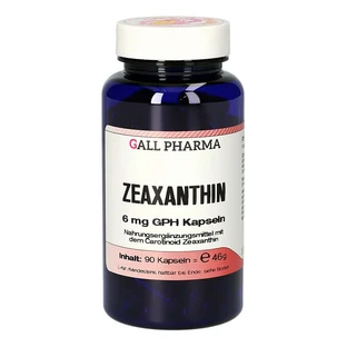Zeaxanthine 6 mg GPH Capsules 90 Capsules