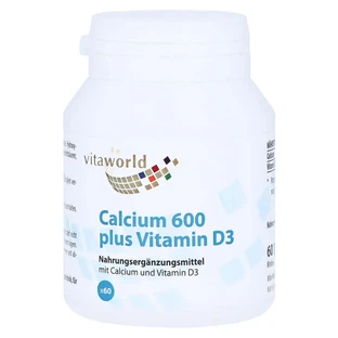 Calcium 600 plus D3 Tablets 60 Capsules