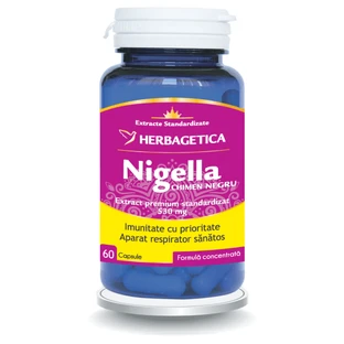 Nigella black cumin, 60 capsules, Herbagetica