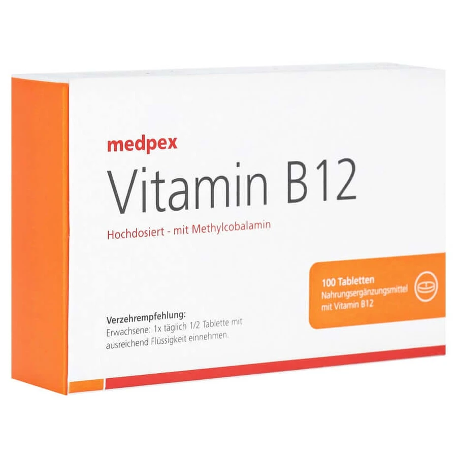 medpex vitamine B12 100 St