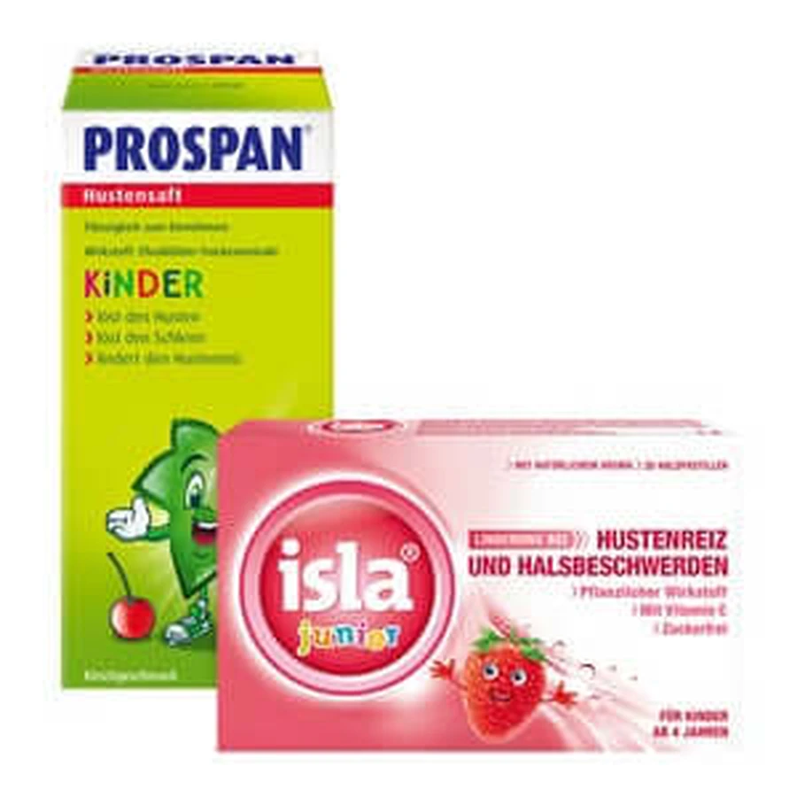 Prospan Jarabe para la Tos & Isla Jun. Pastillas 1 Set