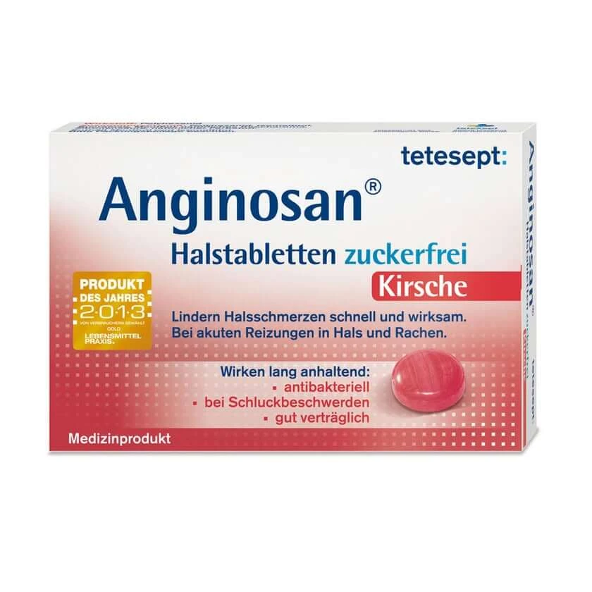 Tetesept Anginosan throat tablets sugar-free 20 pcs.