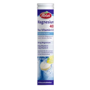 Abbey Magnesium 400 Plus Vitamin C + E 15 St