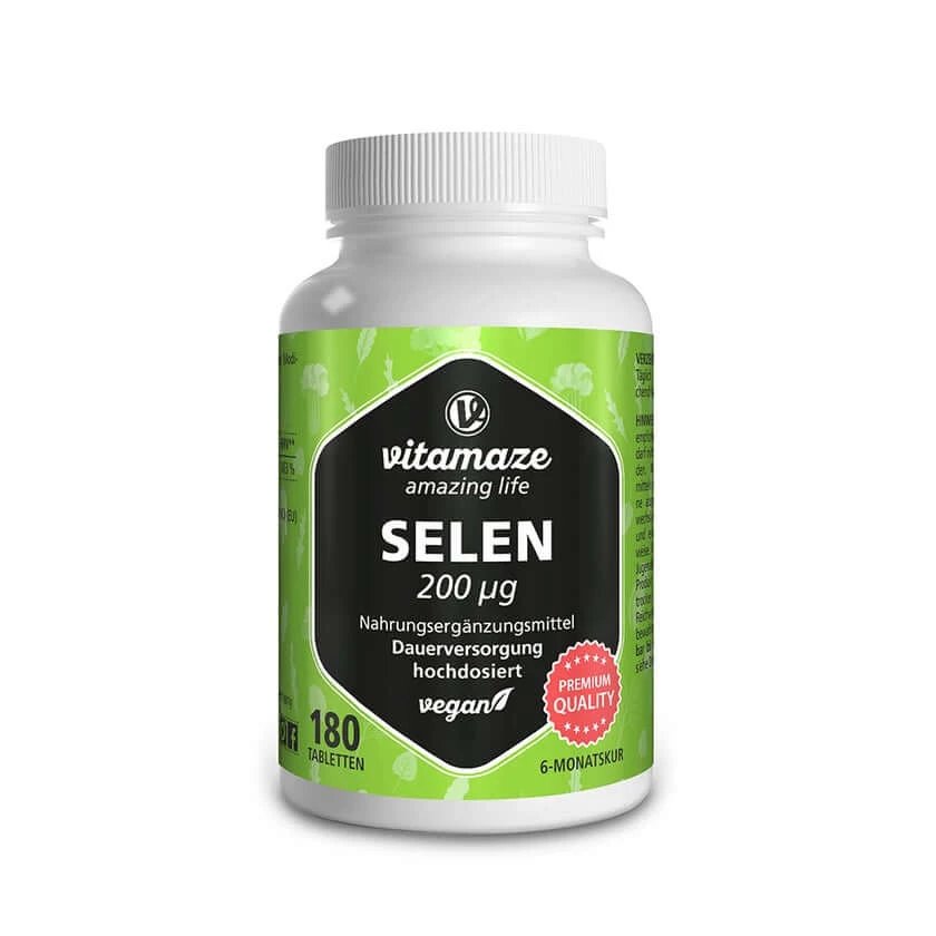 Photos - Vitamins & Minerals Selenium 200 µg vegan 180 St
