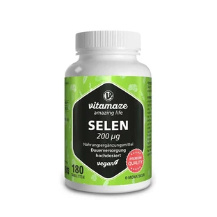 Selenio 200 µg vegano 180 St