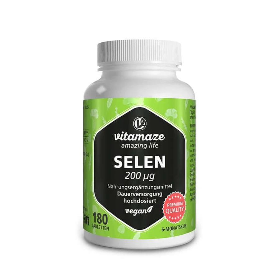 Selenio 200 µg vegano 180 St