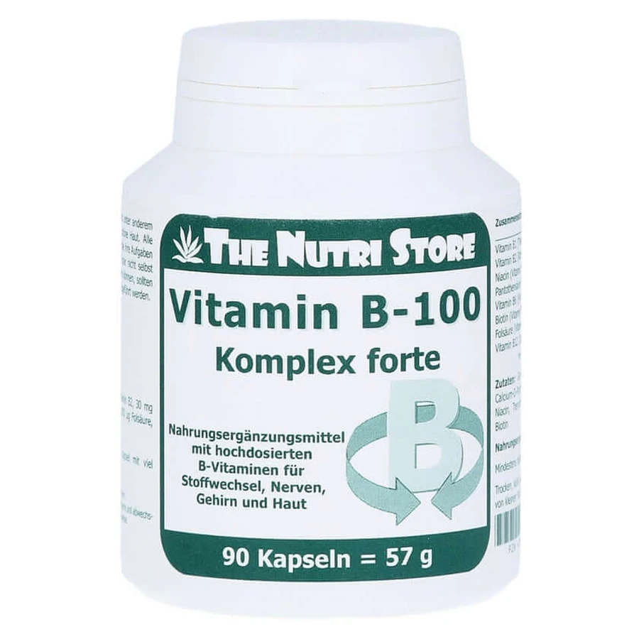 Vitamin B 100 Complex forte Capsules 90 Capsules