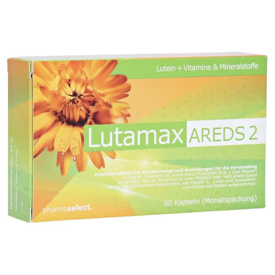 Lutamax Areds 2 cápsulas duras 60 St