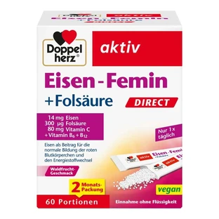 Doppelherz Strijkijzer-Femin DIRECT 60 St