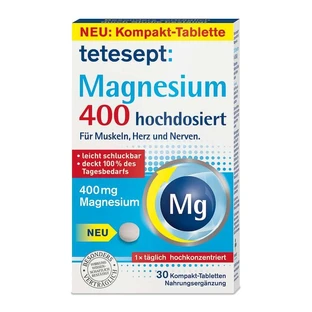 Tetesept Magnesium 400 high dose Table 30 St