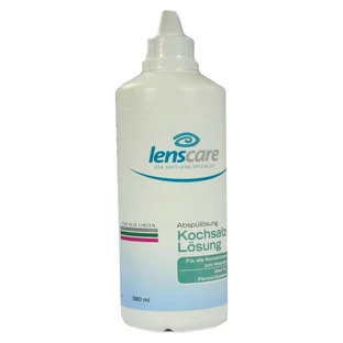 Lenscare saline solution 380 ml