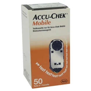 Accu-chek Mobiele Testcassette Plasma II 50 stuks.