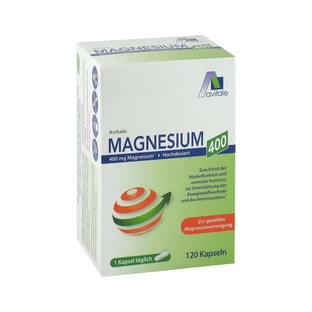 Magnesium 400 mg capsules 120 Capsules
