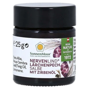 Pommade au mélèze Nervenlind à l'huile de pin suisse 25 g