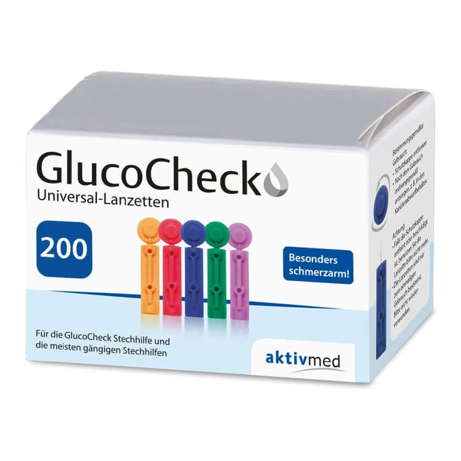 GlucoCheck Universal Lancets 200 pcs.