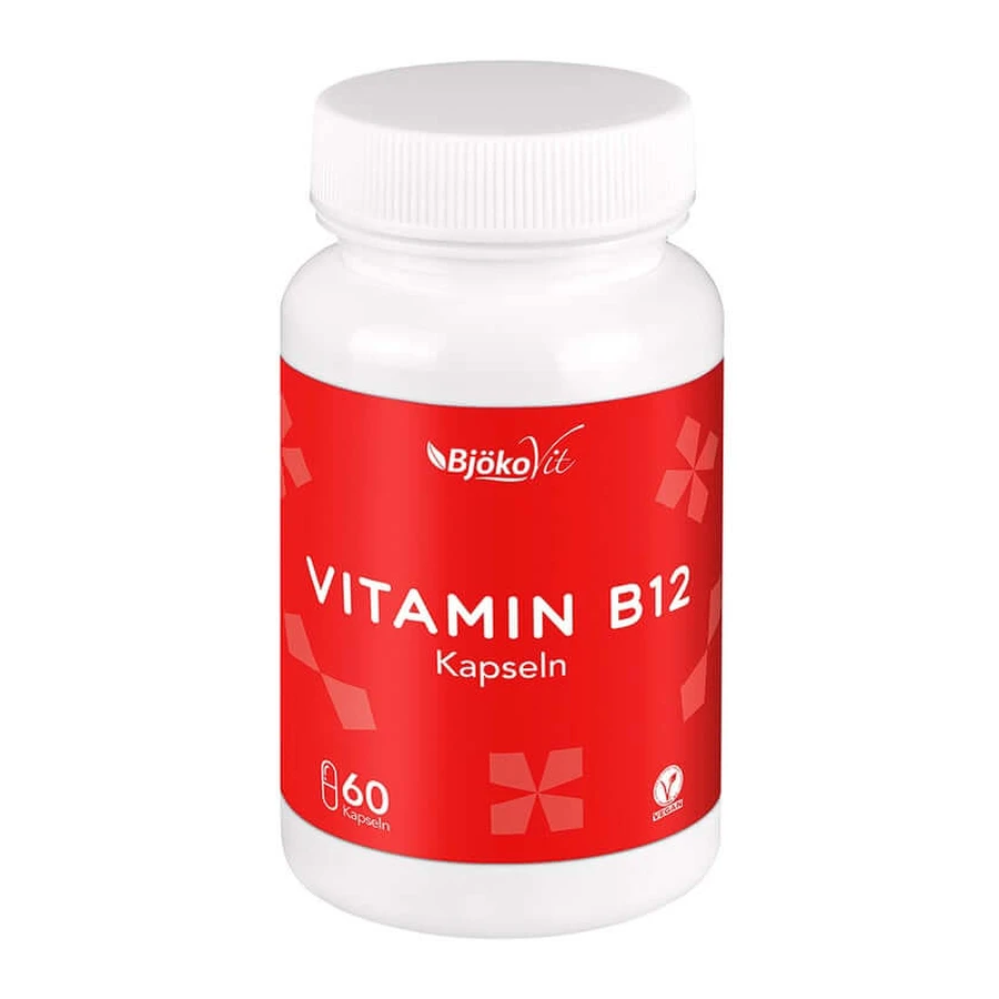 Cápsulas de vitamina B12 (veganas) 60 unid.