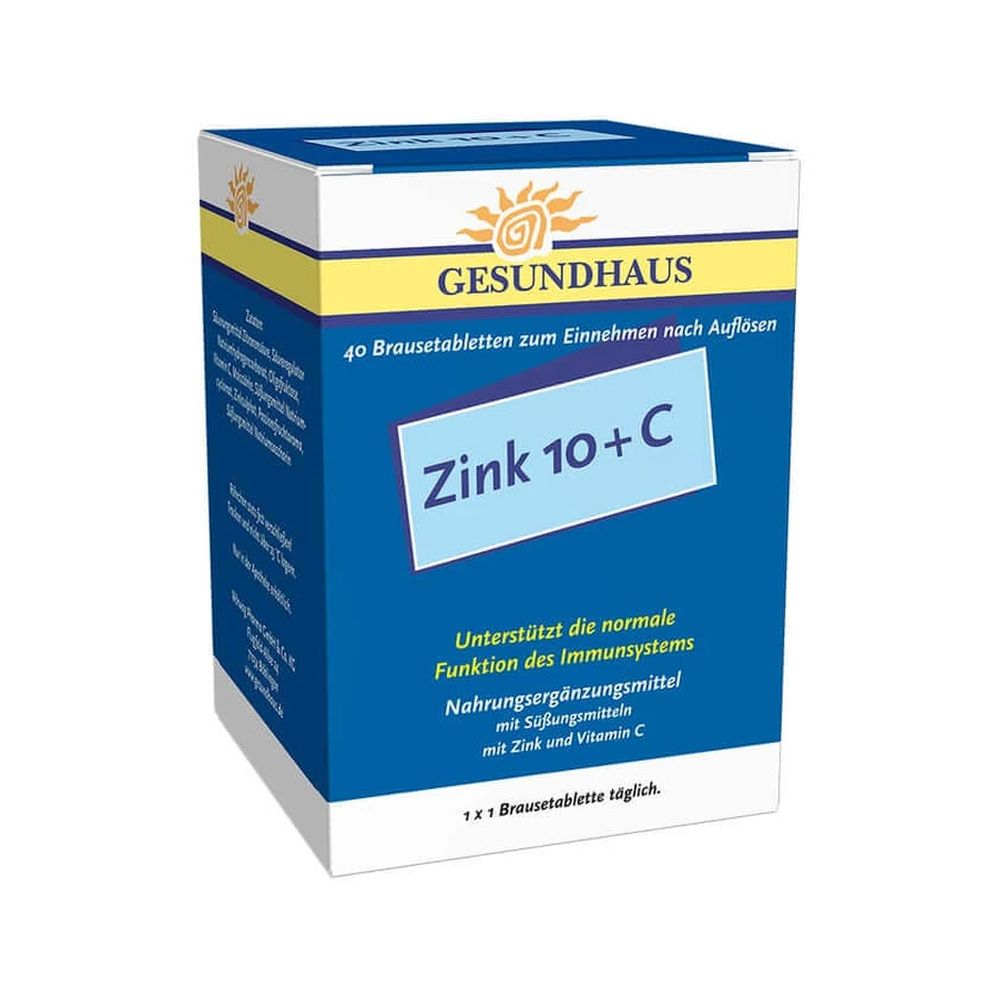 Zink 10 + C bruistabletten 40 St