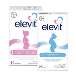 Elevit 1+2 set pédiatrique et femmes enceintes 1 pc