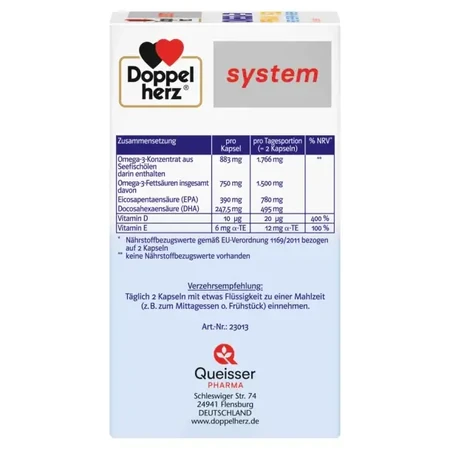 Omega 3 Premium 1500, 60 Kapseln, Doppelherz