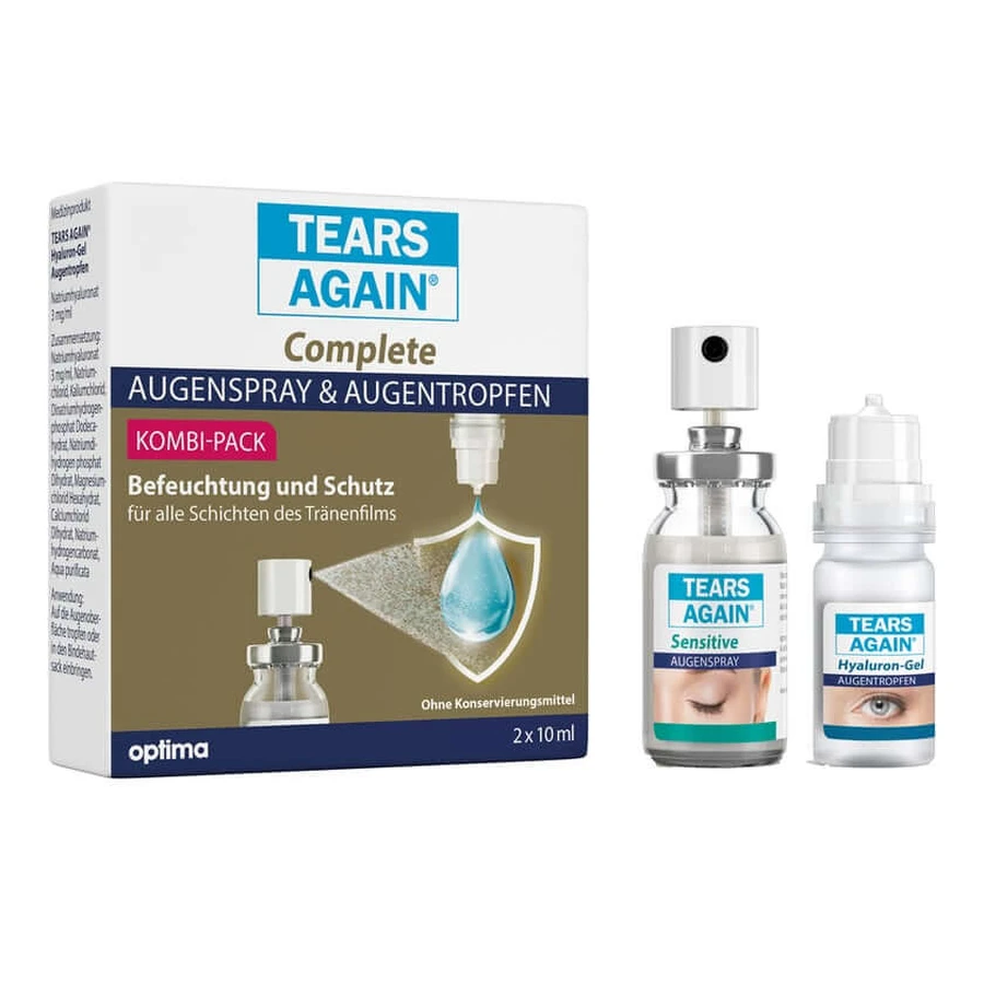 Opnieuw tranen Compleet Oogspray & Augent 2X10 ml