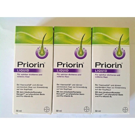Priorin Liquid economy set 3X50 ml