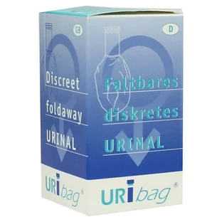 Uribag urine bottle foldable men 1 pc