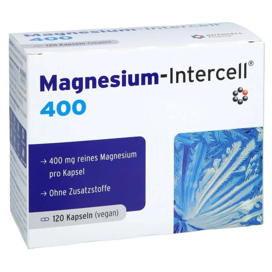 Magnesium-intercell 400 Kapseln 120 St