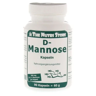 D-mannose 500 mg vegetarische capsules 90 Capsules