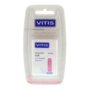 VITIS seda dental encerada con flúor y menta 1 ud.