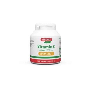 MEGAMAX Vitamin C retard 1000 mg IMMUN 100 pcs.