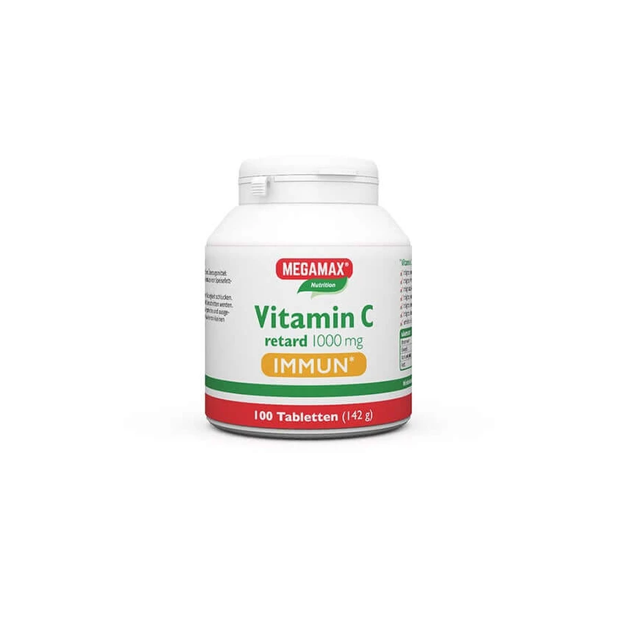 MEGAMAX Vitamin C retard 1000 mg IMMUN 100 pcs.