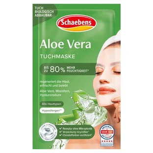 Schaebens Masque en tissu à l'Aloe Vera 1 pc