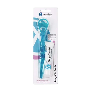 Miradent tongue cleaning set Tong-Clin set with 50 ml gel 1 pc