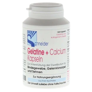 Gelatine+calcium Kapseln 120 St