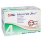 BD Micro-fine Ultra agujas pluma 0.23x4 mm 100 uds.