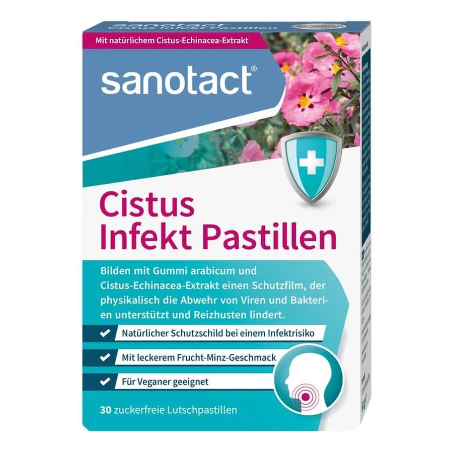sanotact Cistus Infekt Pastillen 30 St