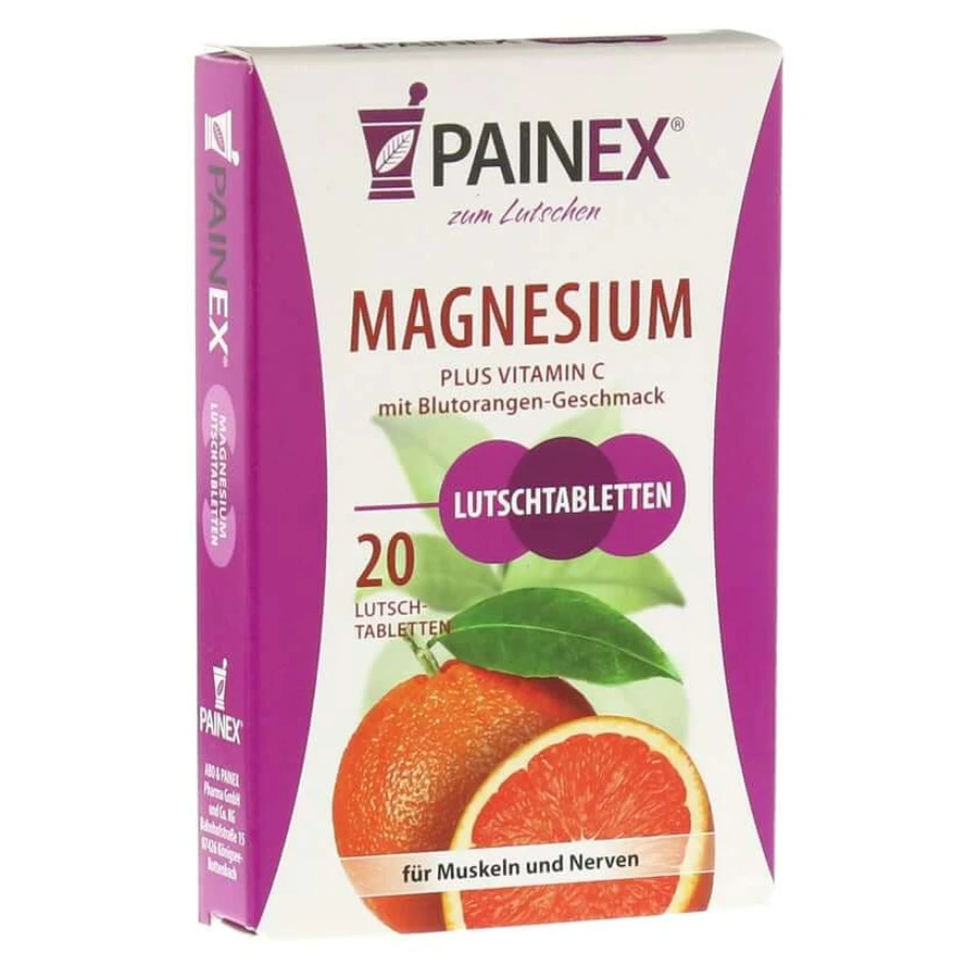 Magnesium MET vitamine C PAINEX 20 St