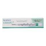 Geratherm classic+ glazen thermometer met opbergdoosje 1 stuk