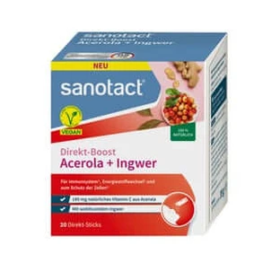 Sanotact Acerola+gembersticks 20 St