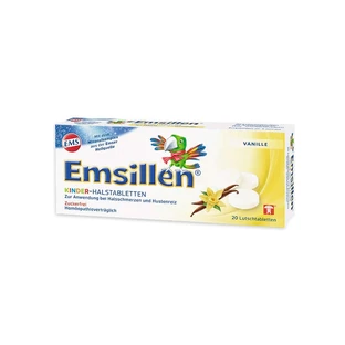 Emsillen children's throat tablets vanilla 20 pcs.
