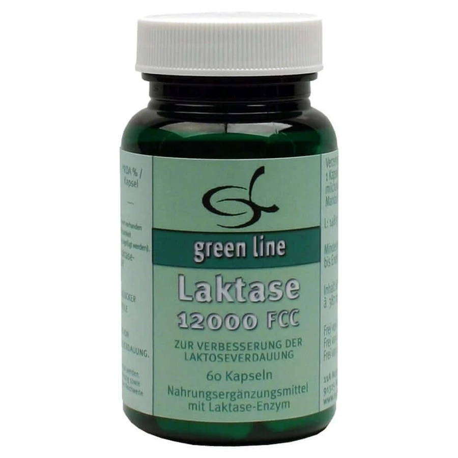 Lactase 12.000 FCC Capsules 60 Capsules