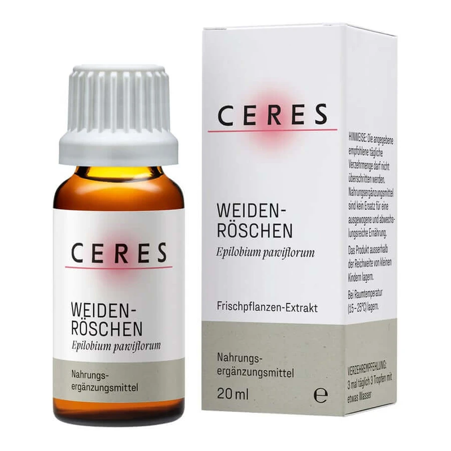 Ceres Wilgenkruid Epilobium Parviflorum Extr.tro 20 ml