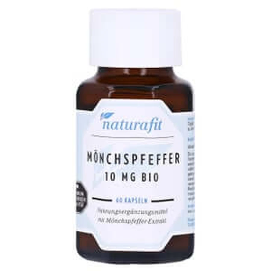 Naturafit Mönchspfeffer 10 mg Bio Kapsel 60 St
