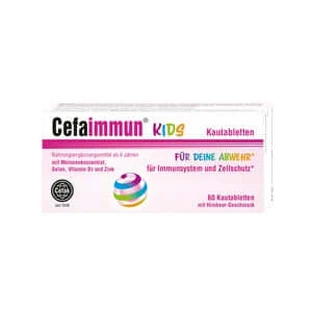 Cefaimmun KIDS Chewable Tablets 60 Capsules