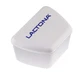 Boîte à dentiers avec couvercle à charnière Lactona 1 pc