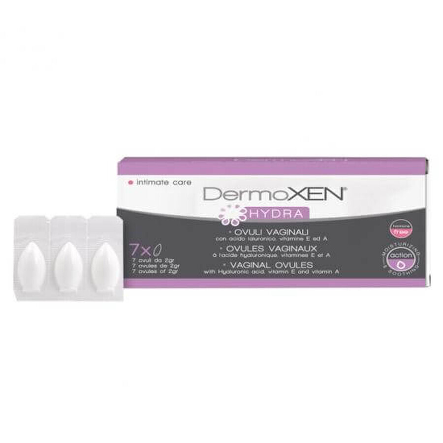 Buy Dermoxen HYDRA vaginal ovule, 7 pieces, Ekuberg Pharma Dermoxen HYDRA vaginal ovule, 7 pieces, Ekuberg Pharma