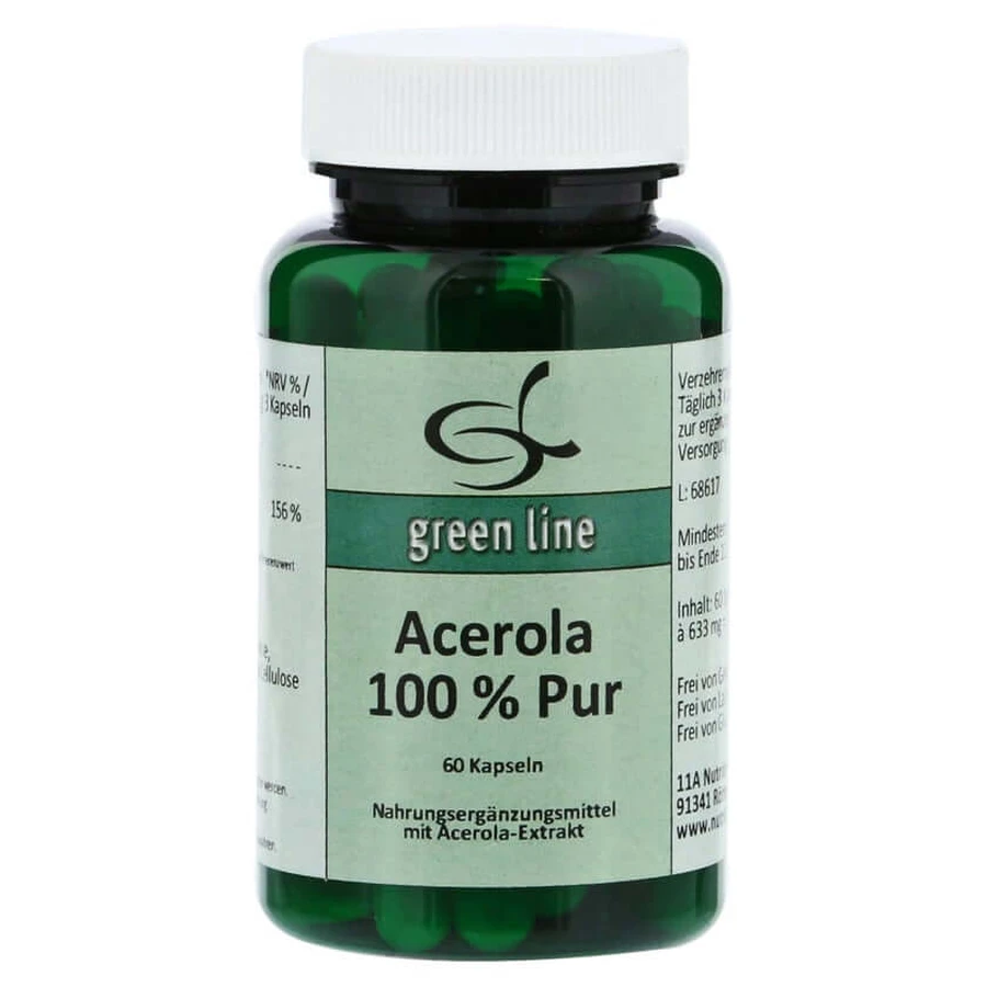 Acerola 100% Pur Kapseln 60 St