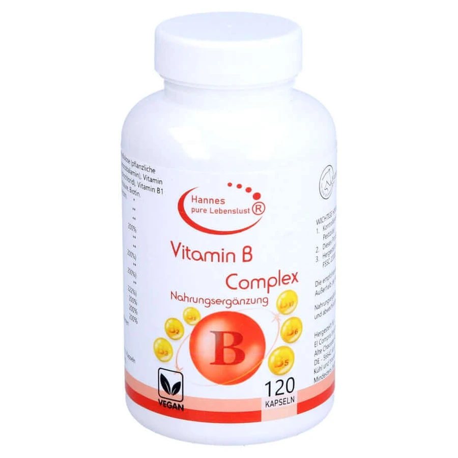 Vitamin B Complex Capsules 120 Capsules